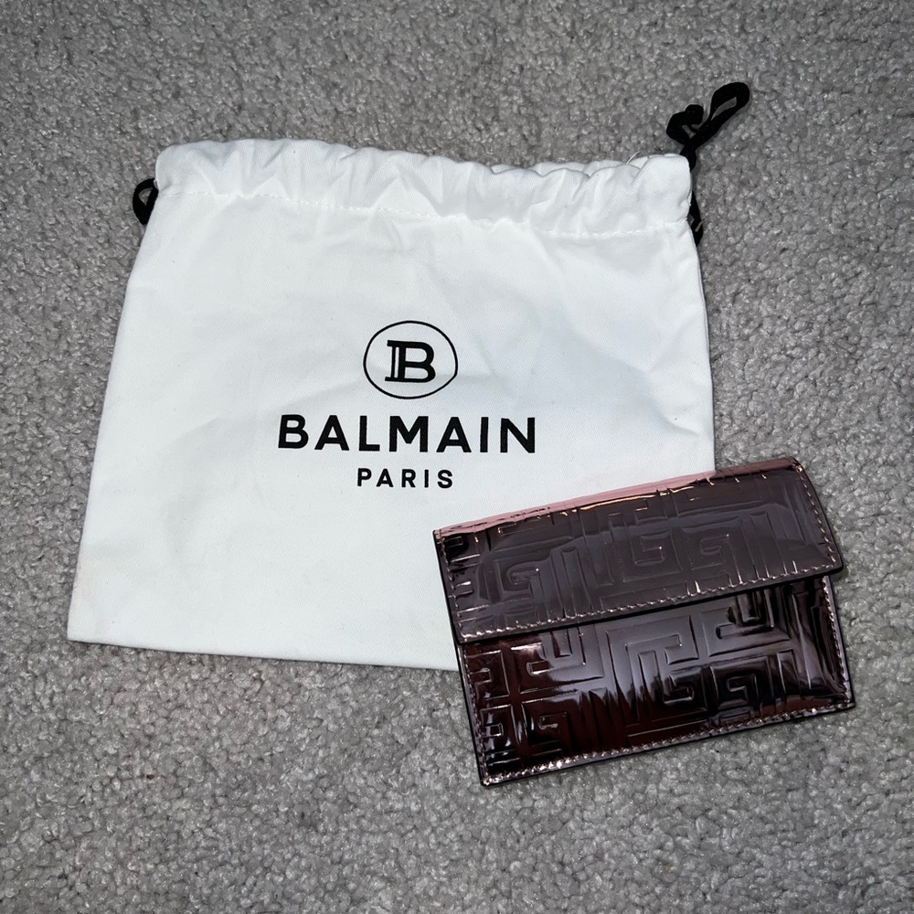 Balmain Small Flap Wallet!